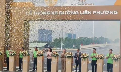 Chính thức thông xe đường Liên Phường, giảm áp lực nút giao An Phú lớn nhất TP.HCM