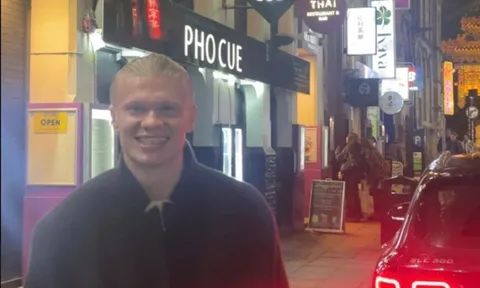 Haaland ăn nhà hàng Việt Nam?