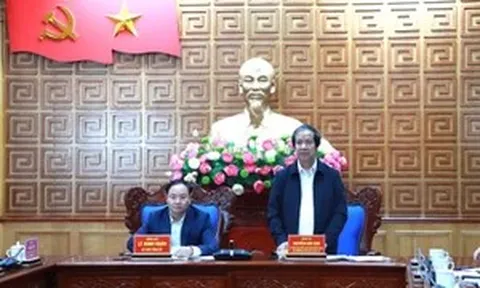 Bộ trưởng Nguyễn Kim Sơn làm việc với tỉnh Lai Châu