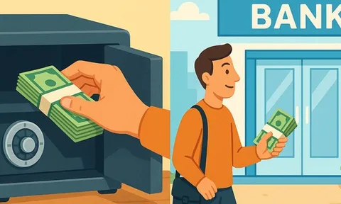 Bất ngờ nhiều người vẫn đang chọn giữ tiền tiết kiệm tại nhà