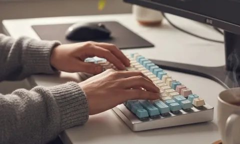 Đôi tay 'kêu cứu' sau những giờ gõ phím miệt mài 0