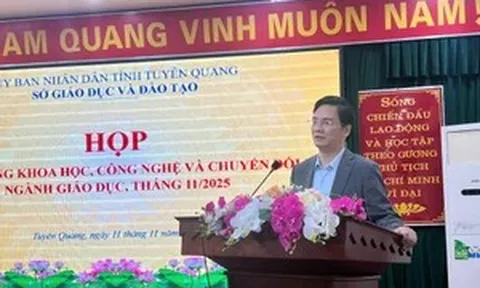 Tuyên Quang thúc đẩy chuyển đổi số giáo dục sau sáp nhập