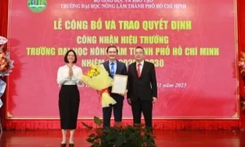 PGS.TS Nguyễn Tất Toàn tiếp tục làm Hiệu trưởng Trường Đại học Nông Lâm TPHCM
