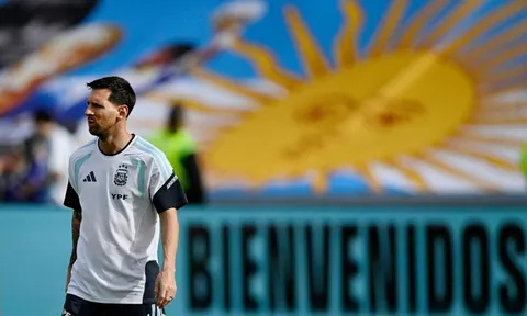 Buổi tập của Messi tạo cơn sốt