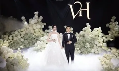 Đỗ Hà ghi điểm 10 tinh tế với lời cảm ơn đến cộng đồng mạng sau lễ cưới cổ tích