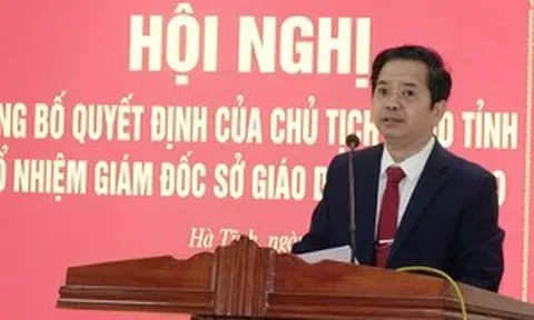 Hà Tĩnh có tân Giám đốc Sở Giáo dục và Đào tạo