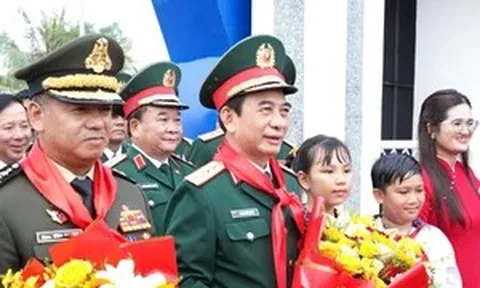 Khánh thành khu phòng học bán trú do Bộ Quốc phòng xây tặng tại Tây Ninh