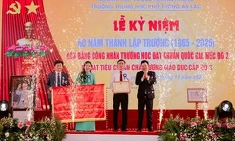 Tự hào Trường THPT An Lão 60 năm xây dựng và trưởng thành