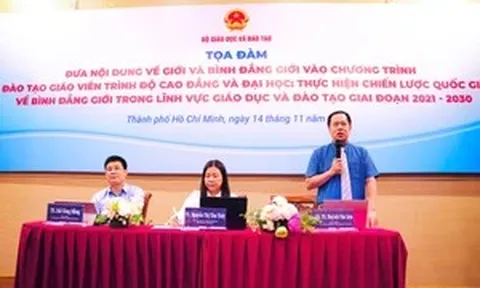Tích hợp bình đẳng giới vào đào tạo giáo viên