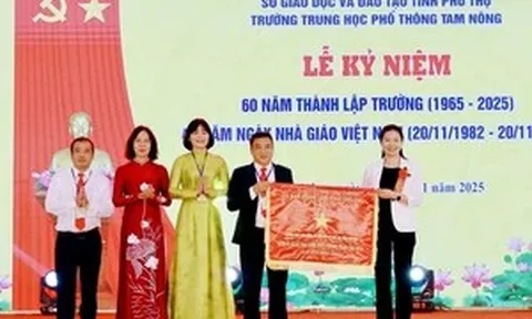Tự hào 60 năm xây dựng và trưởng thành Trường THPT Tam Nông, Phú Thọ