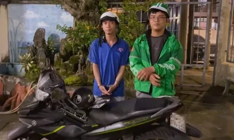 Bắt giữ nhóm trộm xe máy giả danh tài xế xe ôm công nghệ