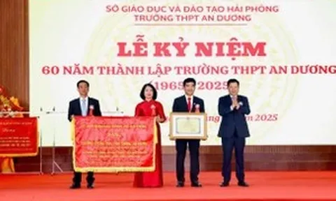 Trường THPT An Dương tự hào 60 năm dựng xây và phát triển