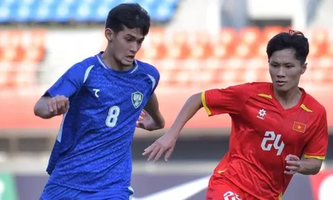 U22 Việt Nam thua Uzbekistan