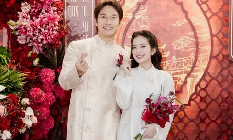 Vợ chồng Đình Tú chính thức báo 'tin vui' sau lễ cưới