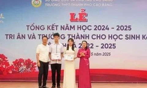 Trường THPT thành phố Cao Bằng: Nơi ươm mầm tài năng bên sông Bằng