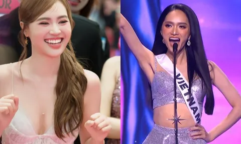 Ninh Dương Lan Ngọc nói đúng 1 câu gây dậy sóng khi Hương Giang rớt Top 30 Miss Universe