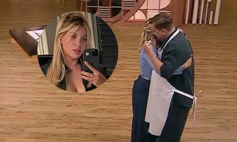 Wanda Nara gây chú ý khi thân mật với chồng cũ