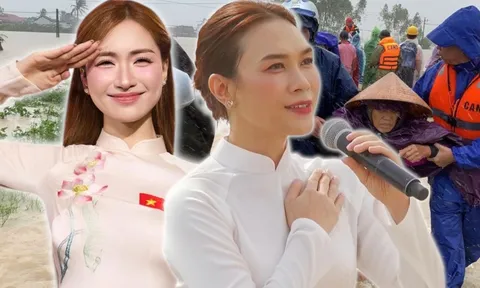 'Tình nghệ sĩ, nghĩa đồng bào' trong lũ dữ