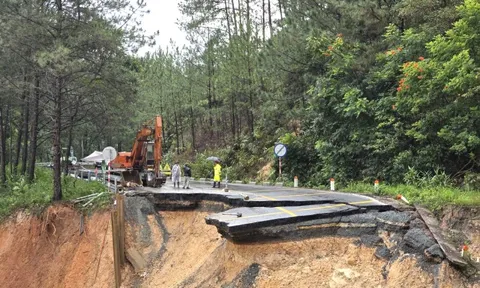 Khẩn cấp khắc phục hư hỏng đèo Mimosa