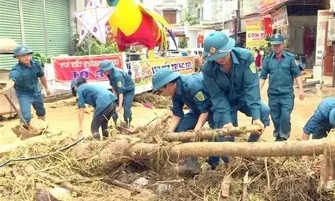 Kiện toàn lực lượng xung kích phòng chống thiên tai cấp xã