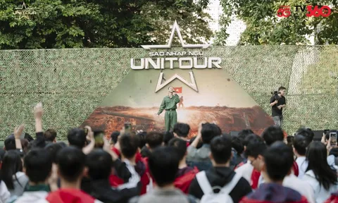 Hàng trăm sinh viên Bách Khoa hát “Còn gì đẹp hơn” khép lại hành trình Sao Nhập Ngũ Unitour đáng nhớ