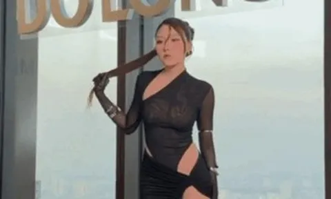 Em gái Trấn Thành diện đầm cắt xẻ táo báo, để lộ chi tiết gây chú ý