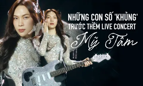Những con số 'khủng' trước thềm live concert Mỹ Tâm ở Mỹ Đình