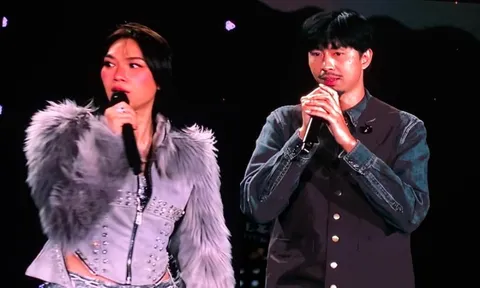 Đen Vâu bật khóc xin lỗi, Mỹ Tâm vội vàng an ủi trong live concert ở Hà Nội