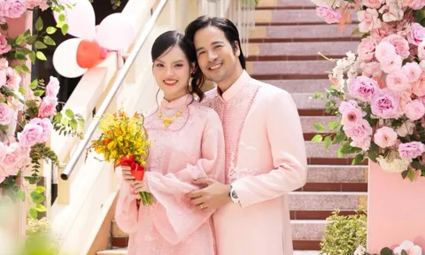 Nam diễn viên Vbiz làm lễ hằng thuận với bạn gái kém 16 tuổi, dàn sao nô nức chúc mừng