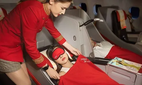 Bay Vietjet cùng hạng ghế Business, SkyBoss - Phong cách người dẫn đầu