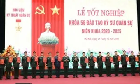 Học viện Kỹ thuật Quân sự trao bằng tốt nghiệp cho 520 kỹ sư