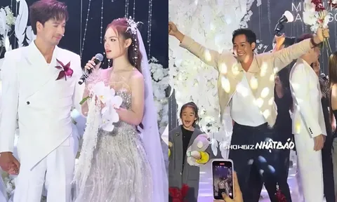 Hành động gây chú ý của Thanh Thức ở đám cưới Đoàn Minh Tài và vợ kém 16 tuổi