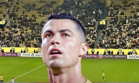 Cảnh tượng khó tin ở trận đấu có Ronaldo