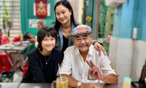 Mối quan hệ giữa con gái riêng của NSND Việt Anh và vợ trẻ kém 36 tuổi ra sao?