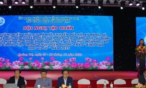 Ngành Giáo dục Quảng Trị chủ động nâng cao năng lực số