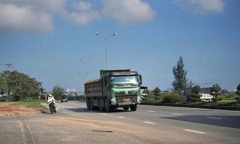 Đà Nẵng: Siết kiểm tra xe ben chạy ẩu trên tuyến Hòa Cầm lên cao tốc La Sơn – Túy Loan