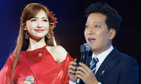 Hòa Minzy được Trường Giang tài trợ