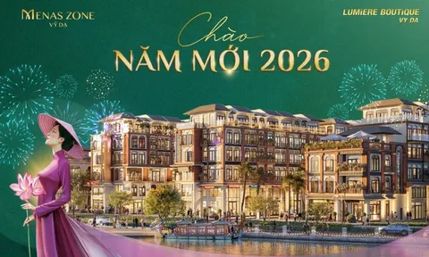 Menas Zone Vỹ Dạ: Hé lộ Countdown 2026, vận hành thử nghiệm khách sạn Lumiere Boutique Vỹ Dạ