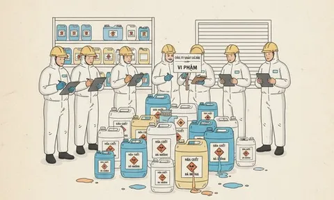 Thanh tra "điểm mặt" loạt doanh nghiệp vi phạm trong kinh doanh hóa chất ở Đà Nẵng