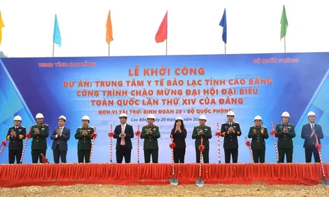 Khởi công Dự án Trung tâm Y tế Bảo Lạc, tỉnh Cao Bằng