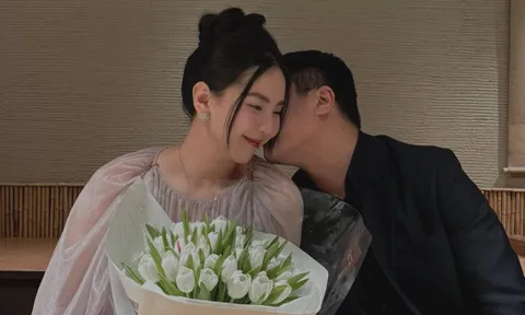 MC Mai Ngọc sau 1 năm lấy chồng thiếu gia, sinh quý tử đầu lòng