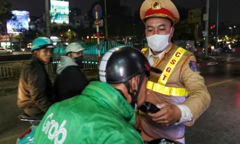 Hơn 2.000 tài xế vi phạm nồng độ cồn trong ngày Tết Dương lịch 1/1