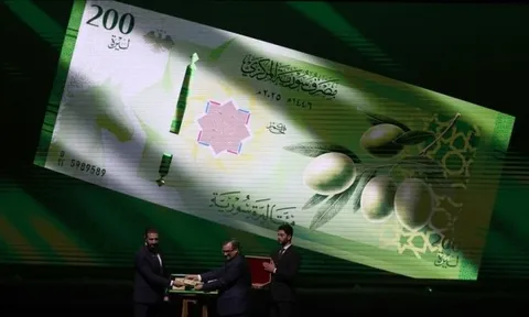 Tiền giấy mới của Syria chính thức lưu thông