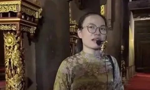 Làm rõ việc hướng dẫn viên ở khu di tích Lam Kinh thuyết minh sai về nhà Tây Sơn