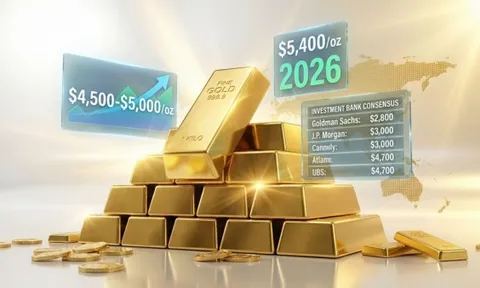 Giá vàng hôm nay 6/1/2026 và giá bạc 'tăng sốc', Mỹ khuấy động nhu cầu trú ẩn, Trung Quốc có toan tính mới với bạc?