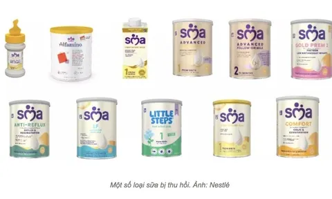 Nestlé thu hồi một số lô sữa dành cho trẻ em ở 25 nước 0