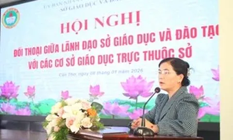 Lãnh đạo Sở GD&ĐT TP Cần Thơ đối thoại với các cơ sở giáo dục trực thuộc