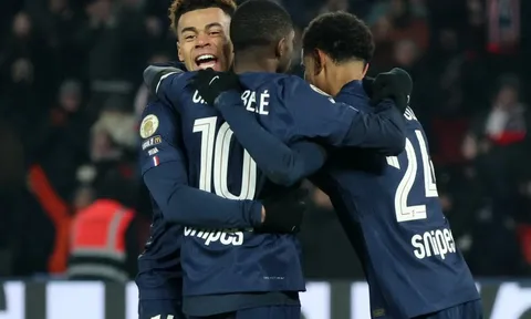 Thắng nghẹt thở Marseille, PSG vô địch Siêu cúp Pháp