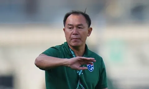 Phản ứng của HLV U23 Thái Lan sau thất bại