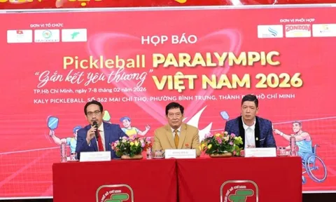 Giải pickleball tôn vinh người khuyết tật